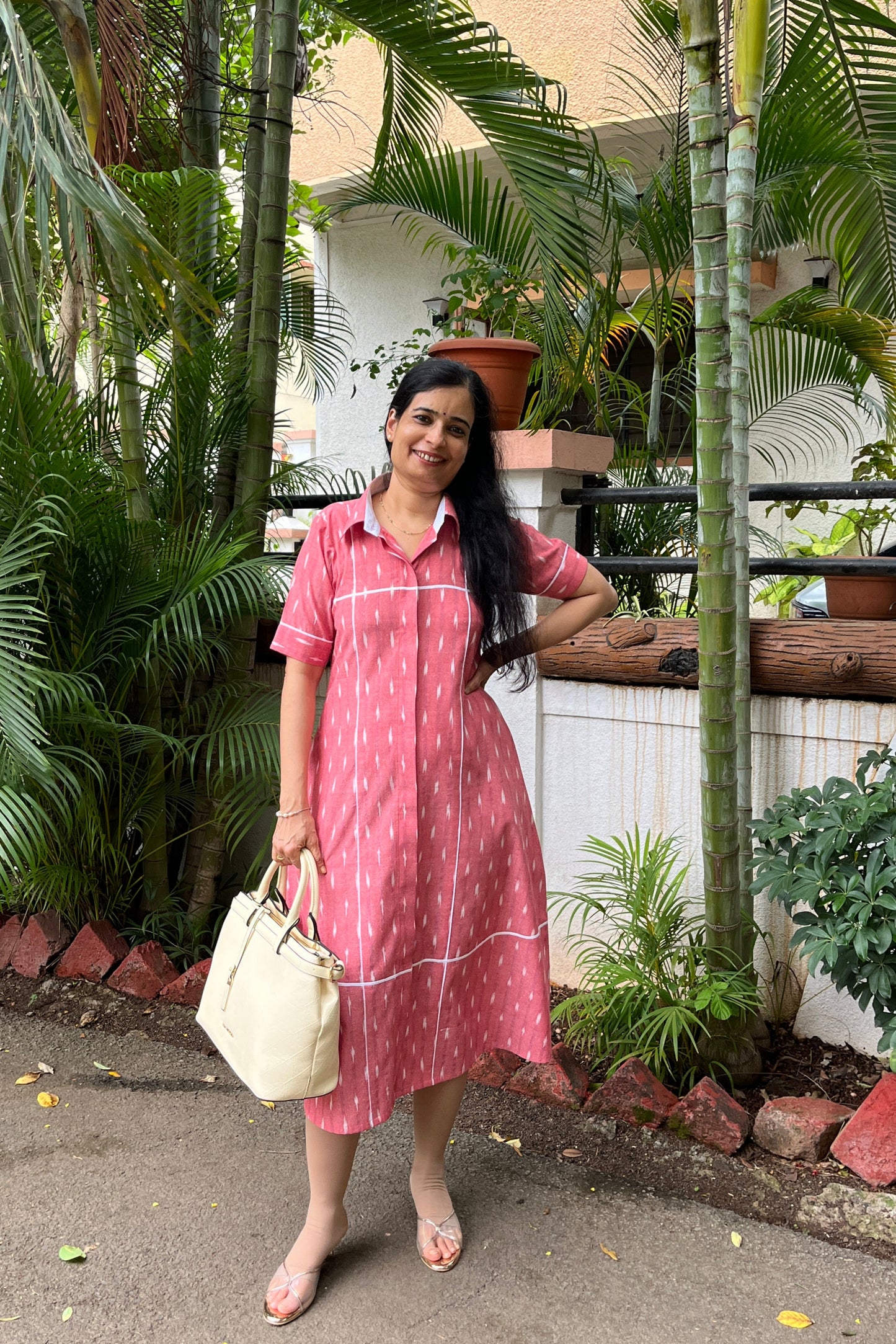 Anjali Ikkat Dress