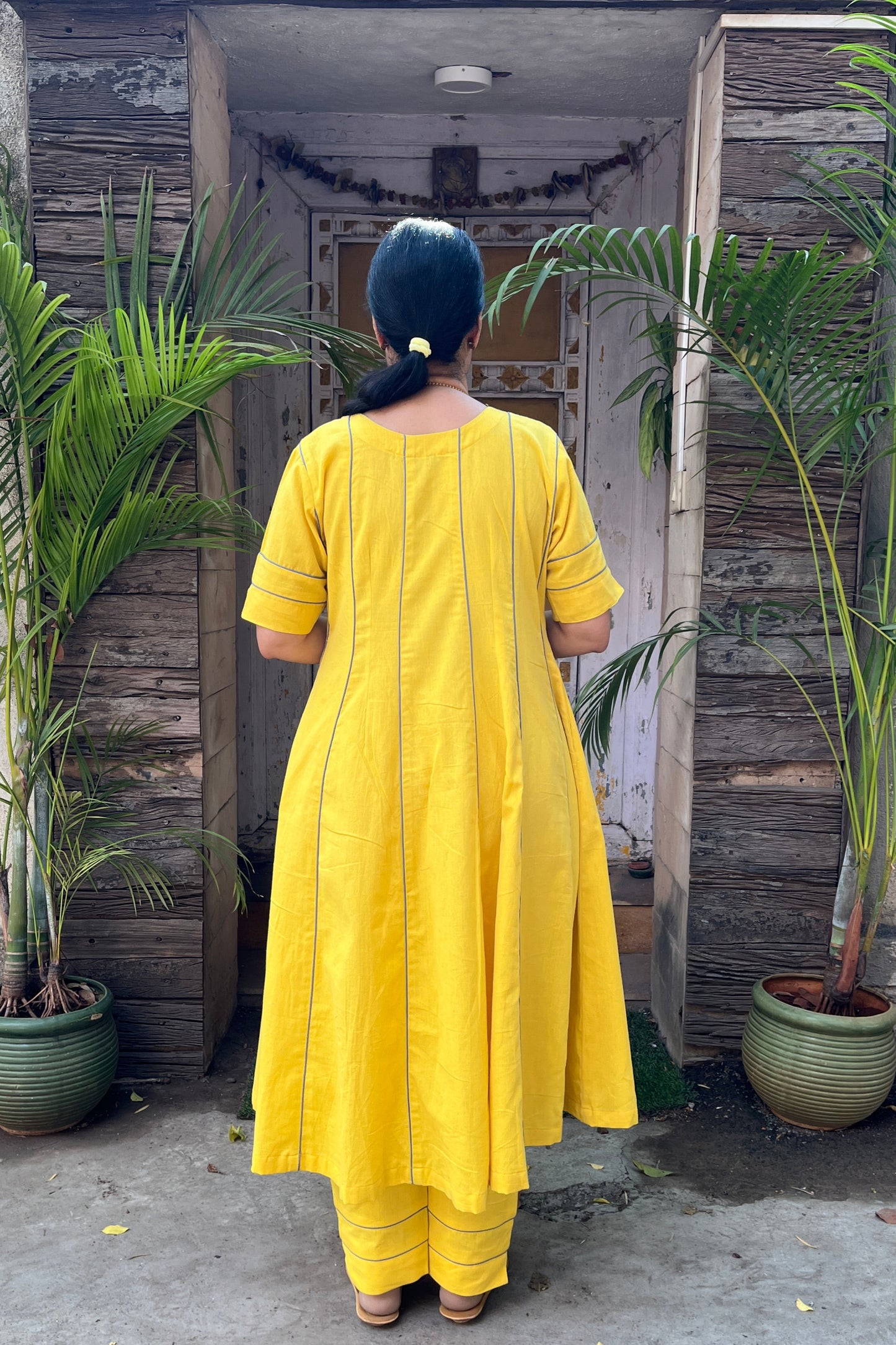 Lavanya Flex Cotton Kali Kurta Set