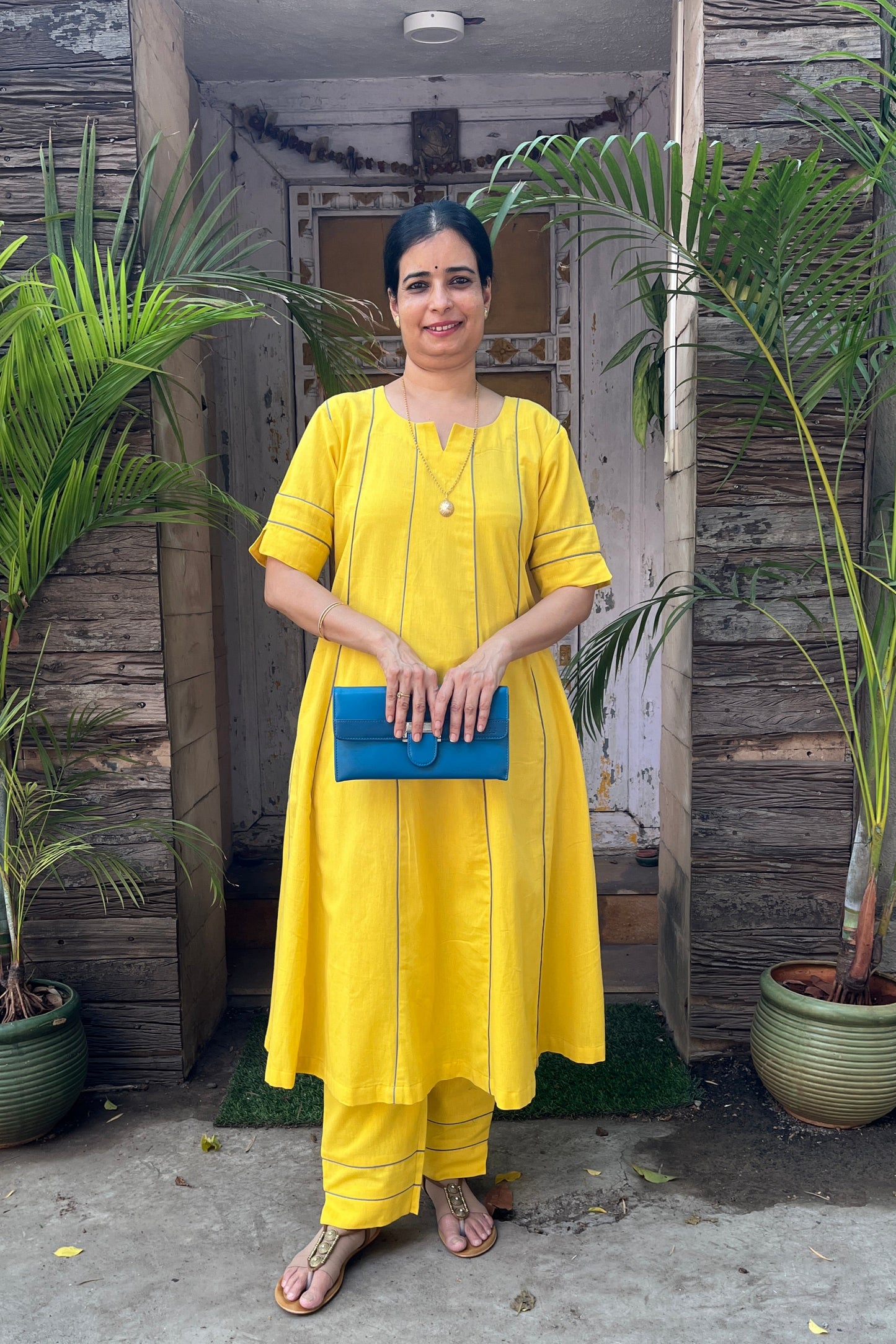Lavanya Flex Cotton Kali Kurta Set