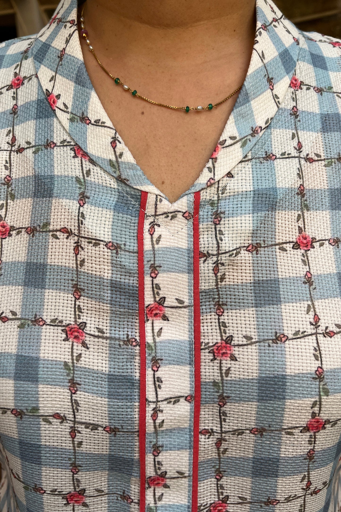 Nandini Jute Silk Top
