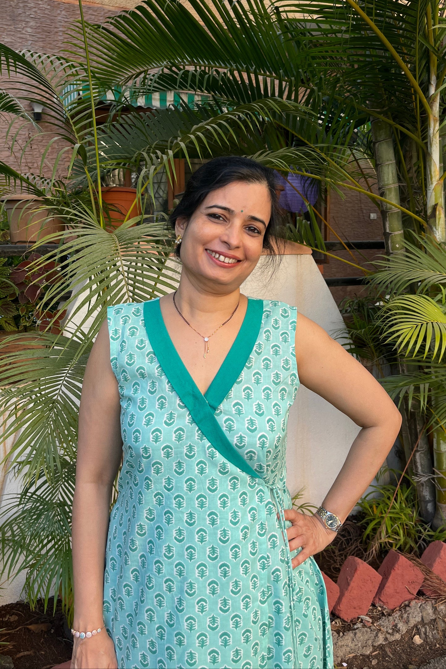 Nandita Wrap Kurta Set