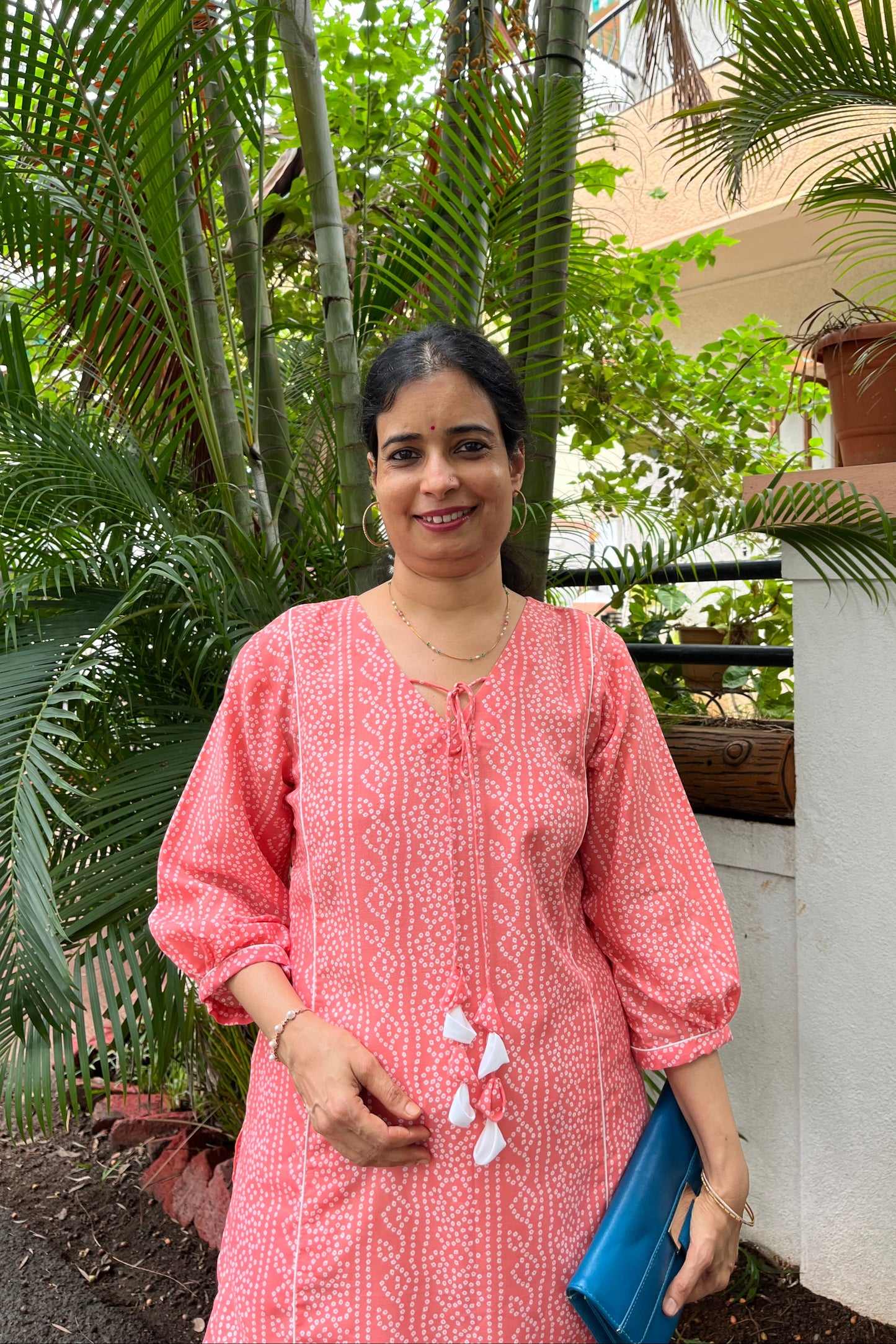 Yashika Bandhani Print Kurti