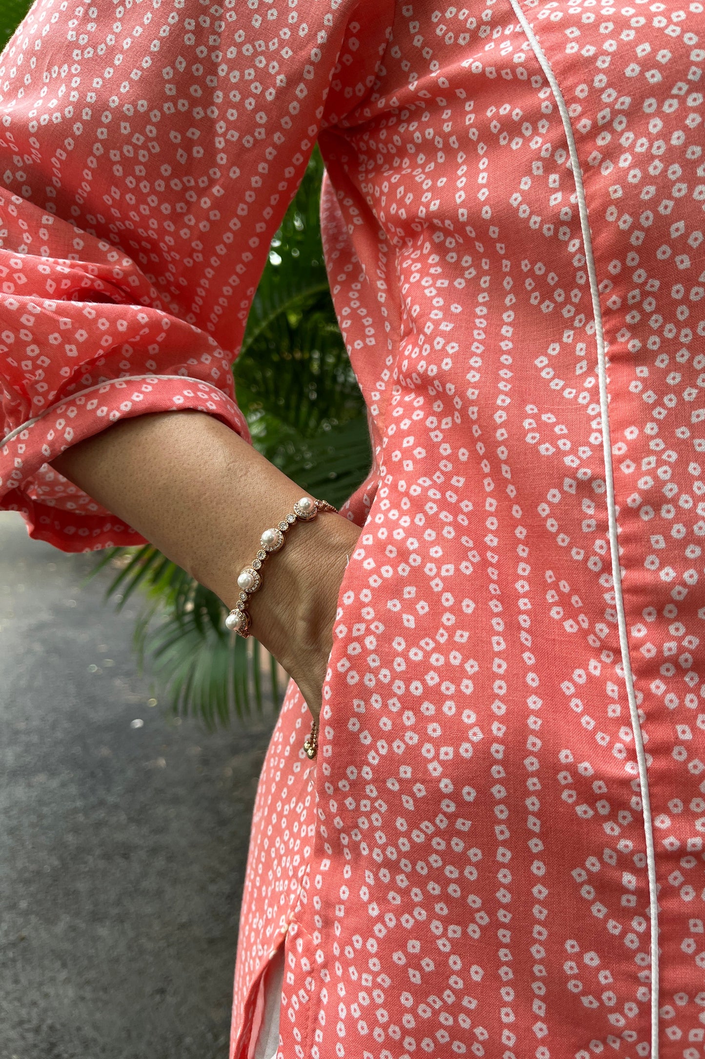 Yashika Bandhani Print Kurti
