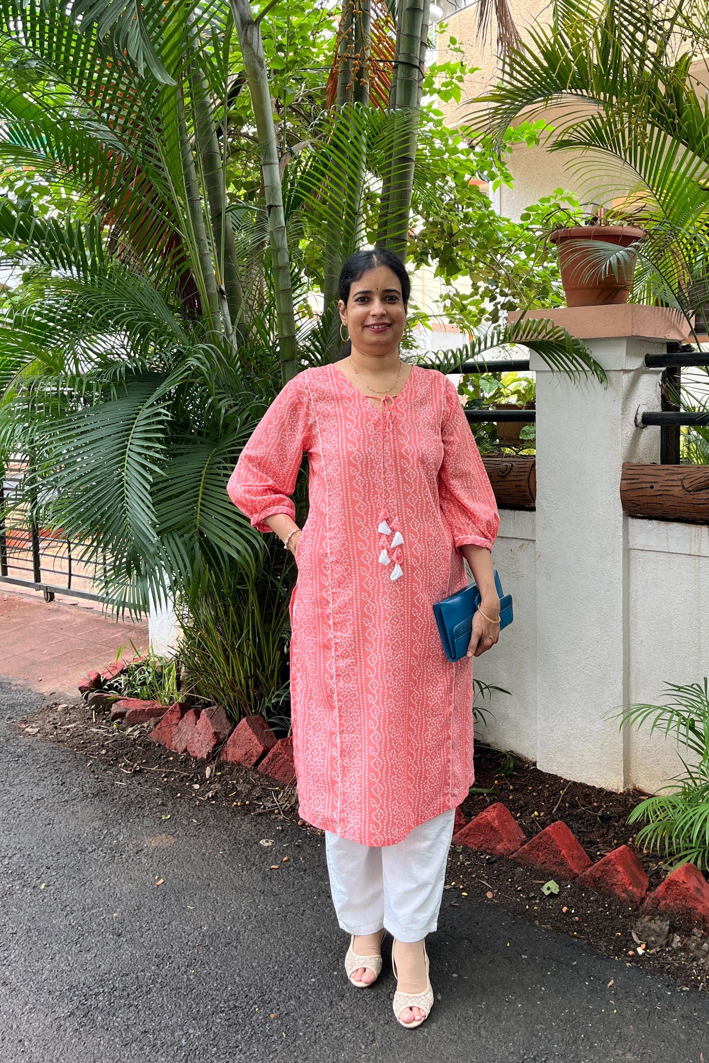 Yashika Bandhani Print Kurti