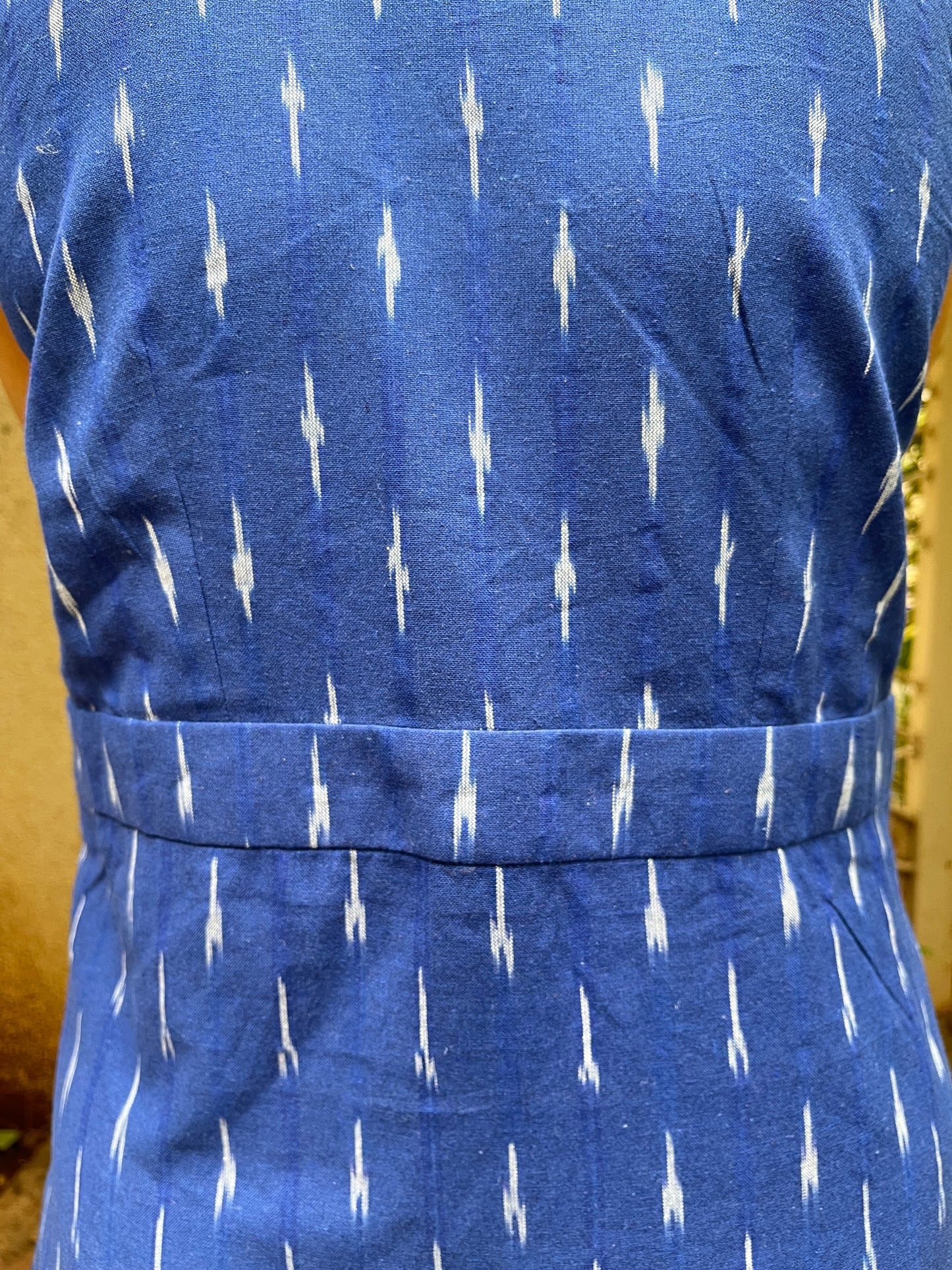 Jivika Ikkat Cotton Dress