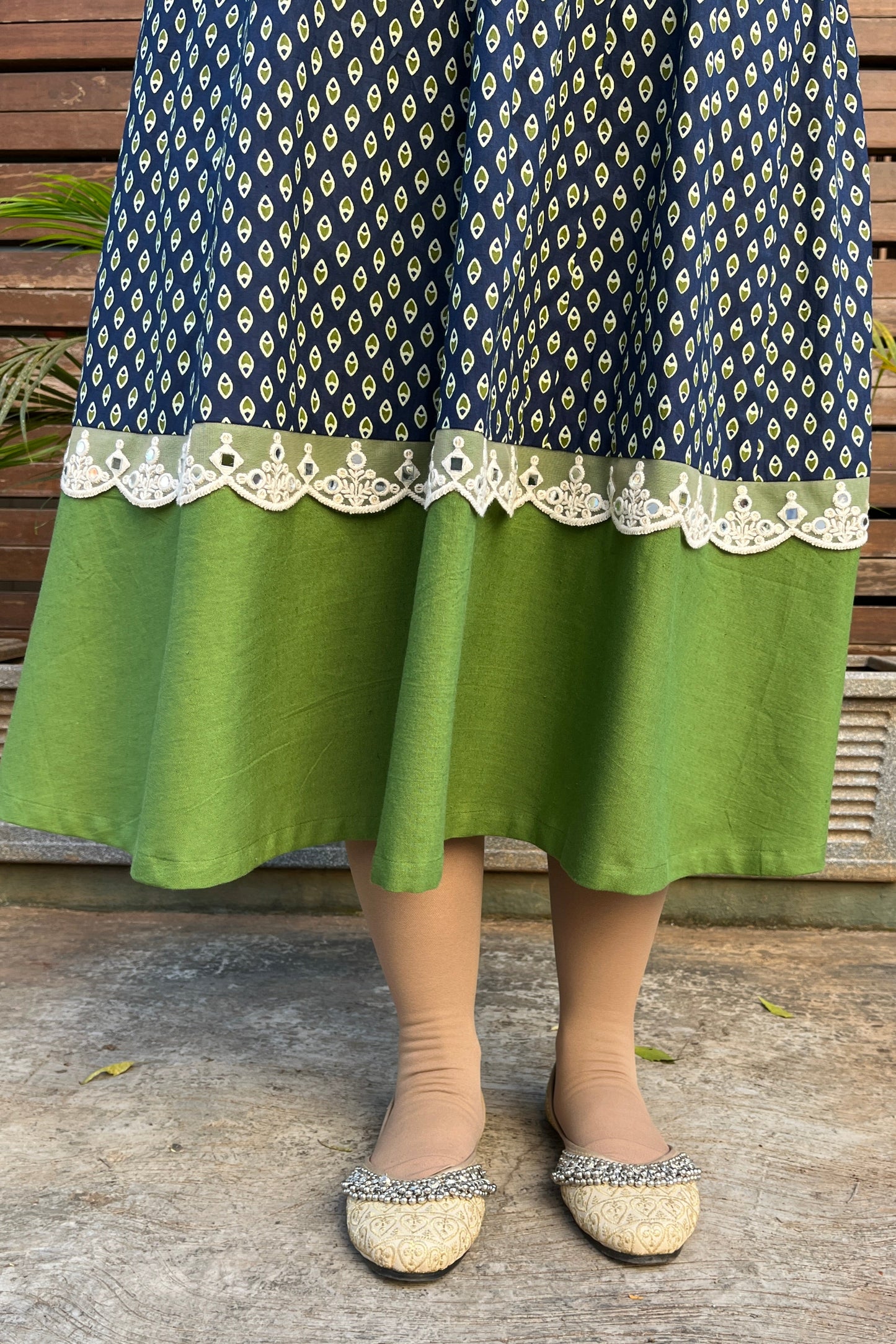 Rohini Cotton kali Dress