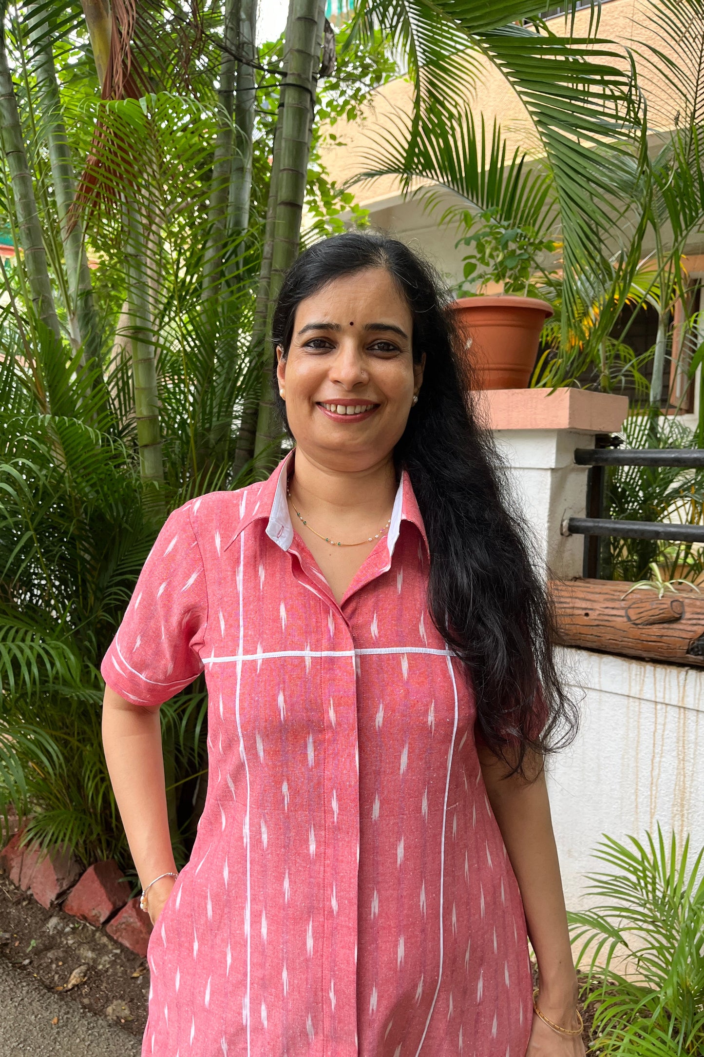 Anjali Ikkat Dress