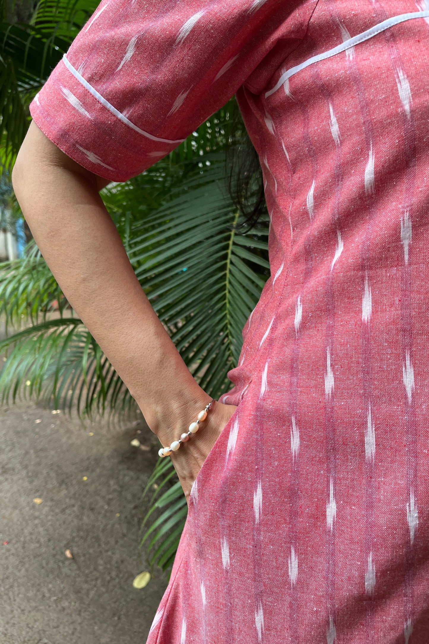 Anjali Ikkat Dress