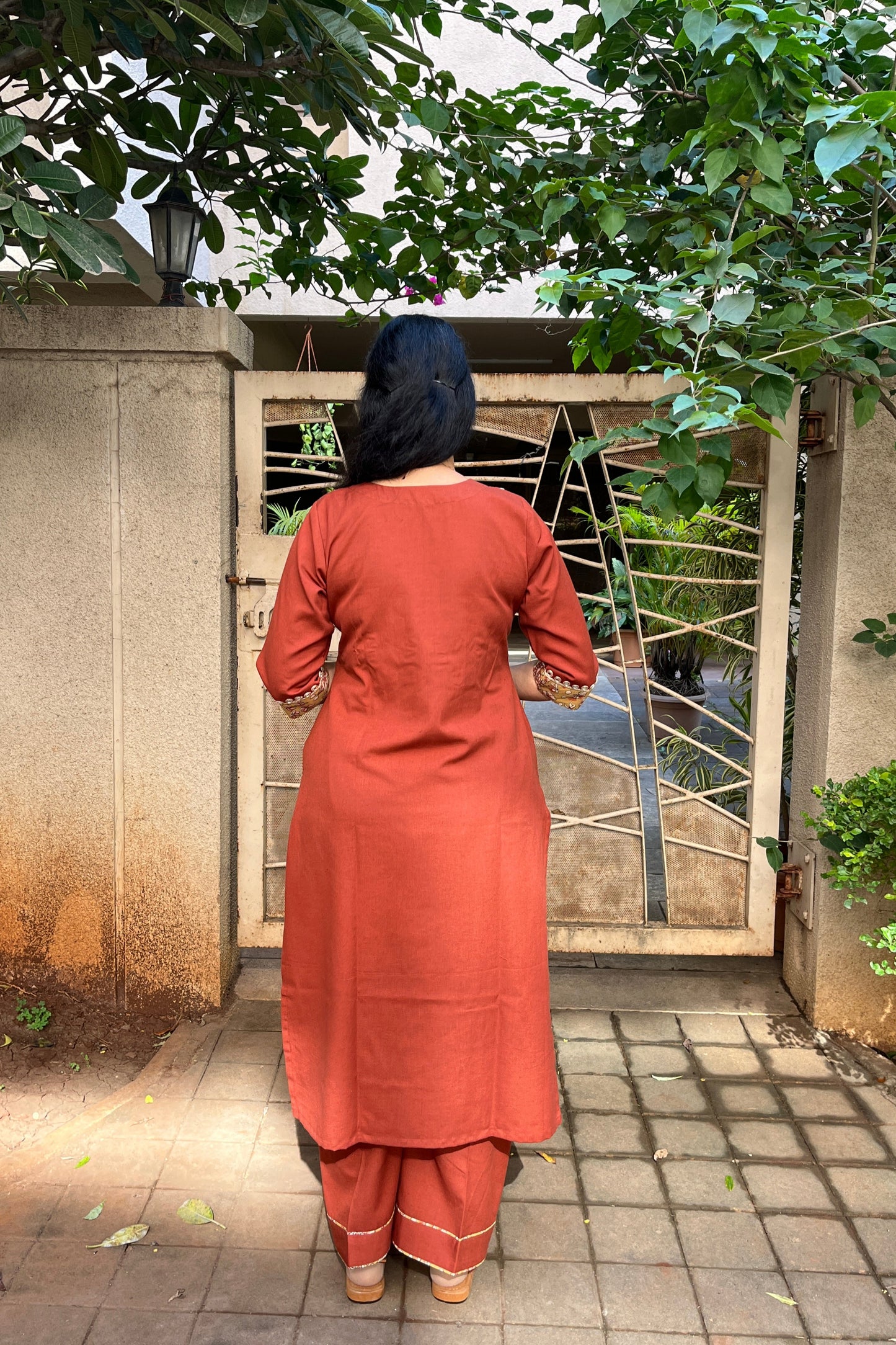 Anvika Kurta And Palazzo Set