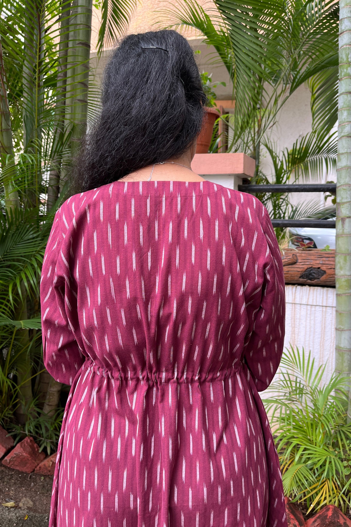 Asha Ikkat Cotton Dress