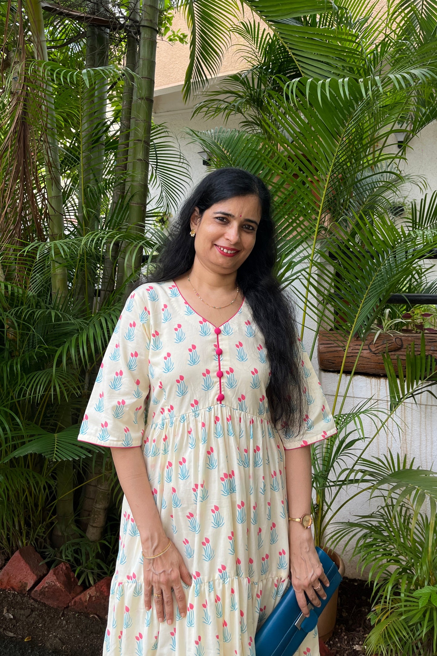 Gaurika Cotton Dress
