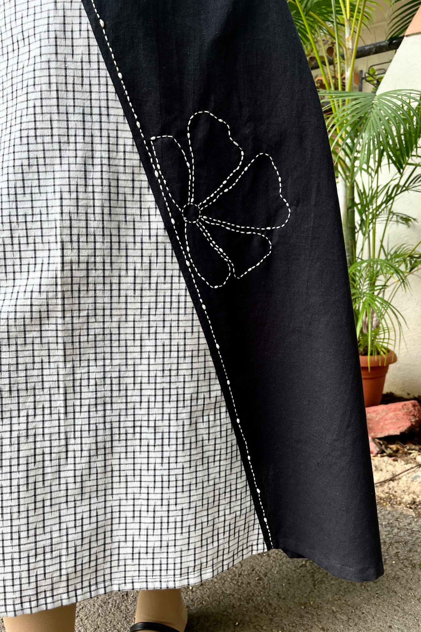 Madhu Ikkat Cotton Dress