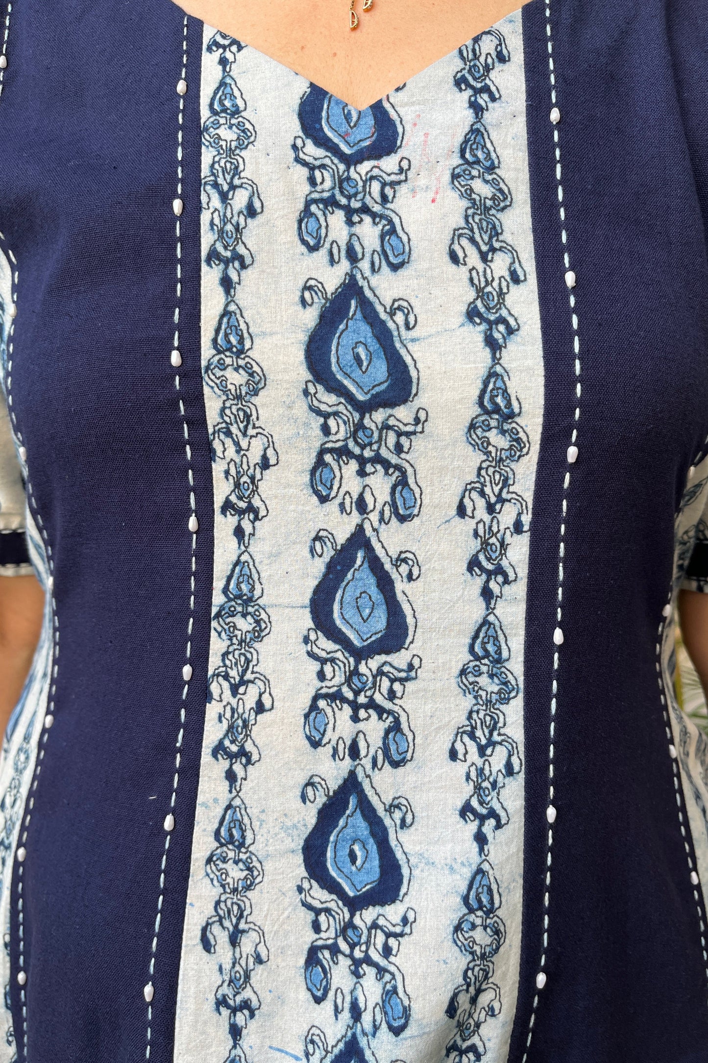 Bhumika Cotton Handwork Dress