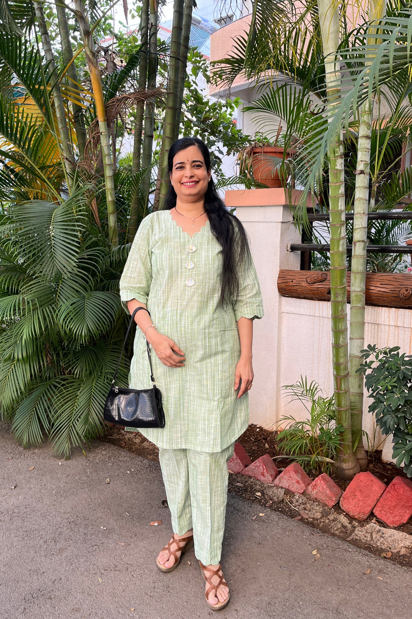 Tanvi Khadi Cotton Coord Set