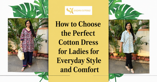 How to Choose the Perfect Cotton Dress for Ladies for Everyday Style and Comfort