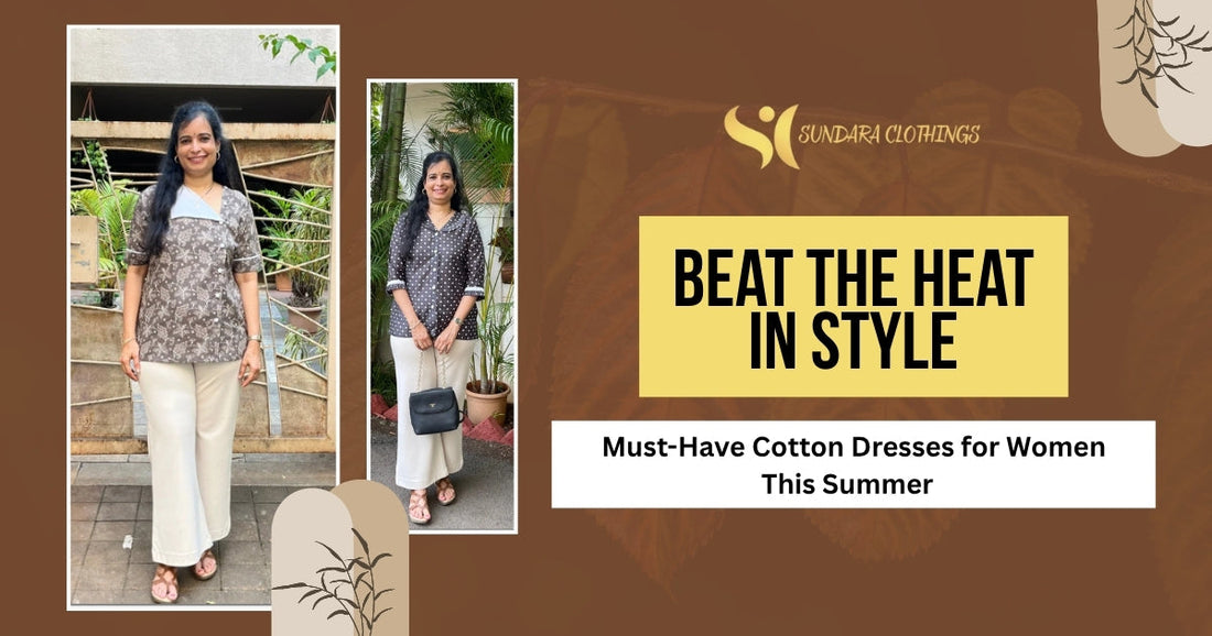 Beat the Heat in Style: Must-Have Cotton Dresses for Women This Summer