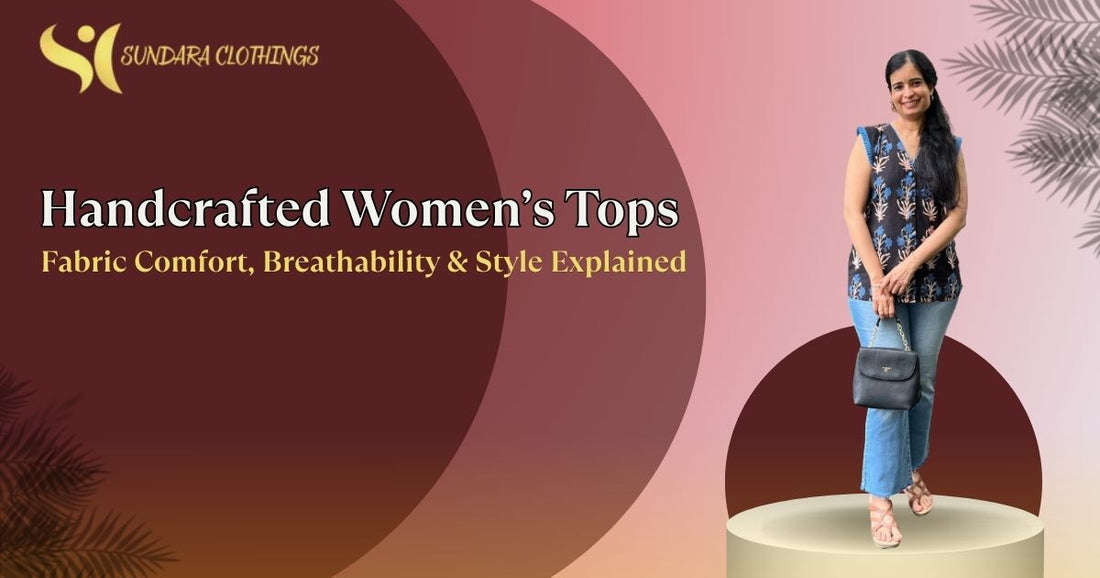 Handcrafted Women’s Tops: Fabric Comfort, Breathability & Style Explained