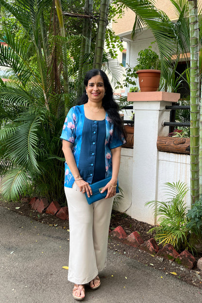 Damini Linen Cotton Top
