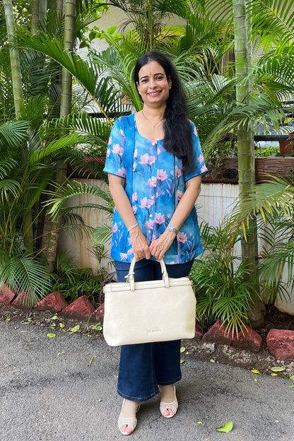 Damini Linen Cotton Top