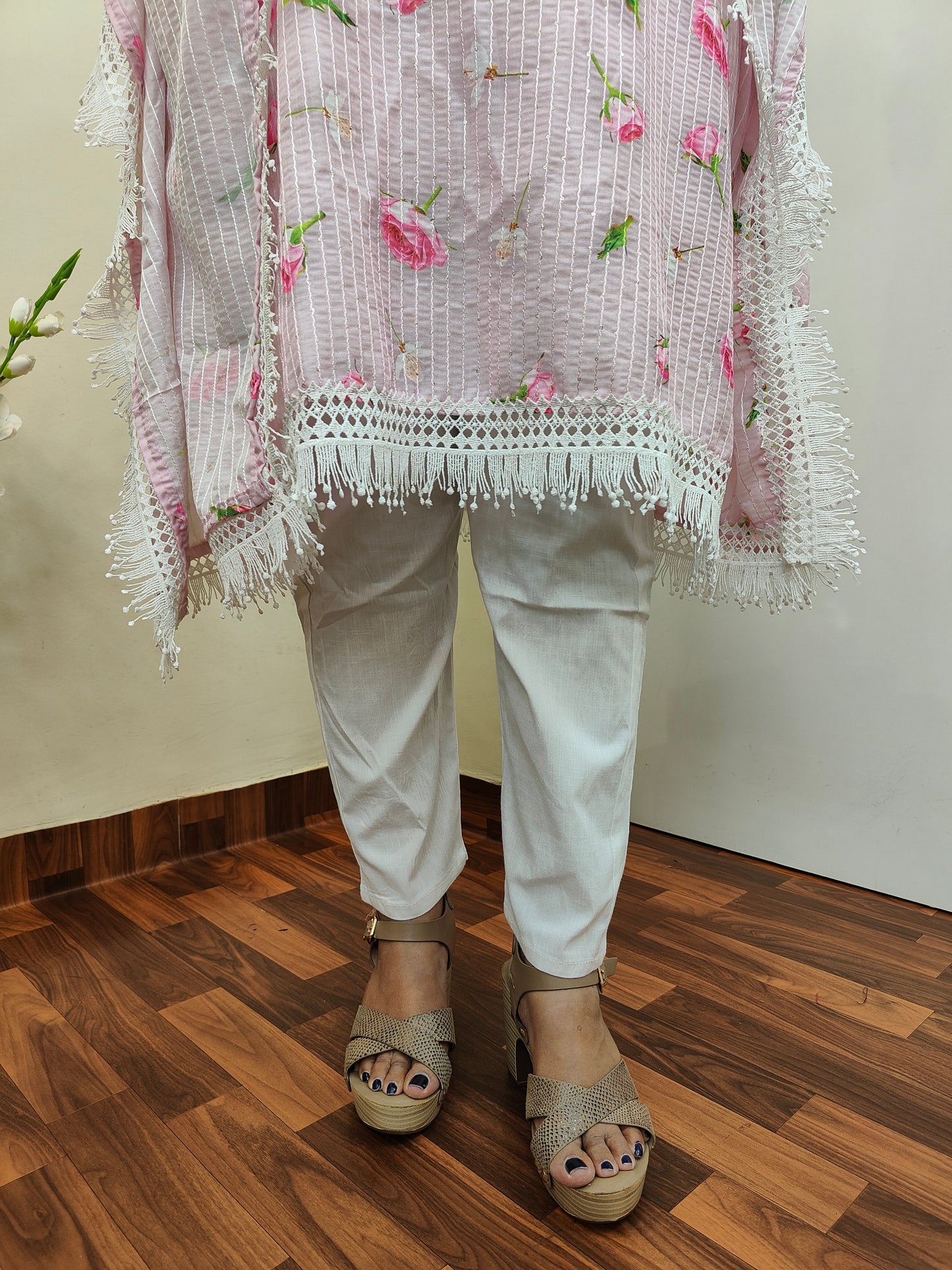 Jalwa Cotton Kaftan Set