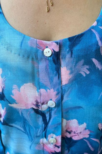 Damini Linen Cotton Top