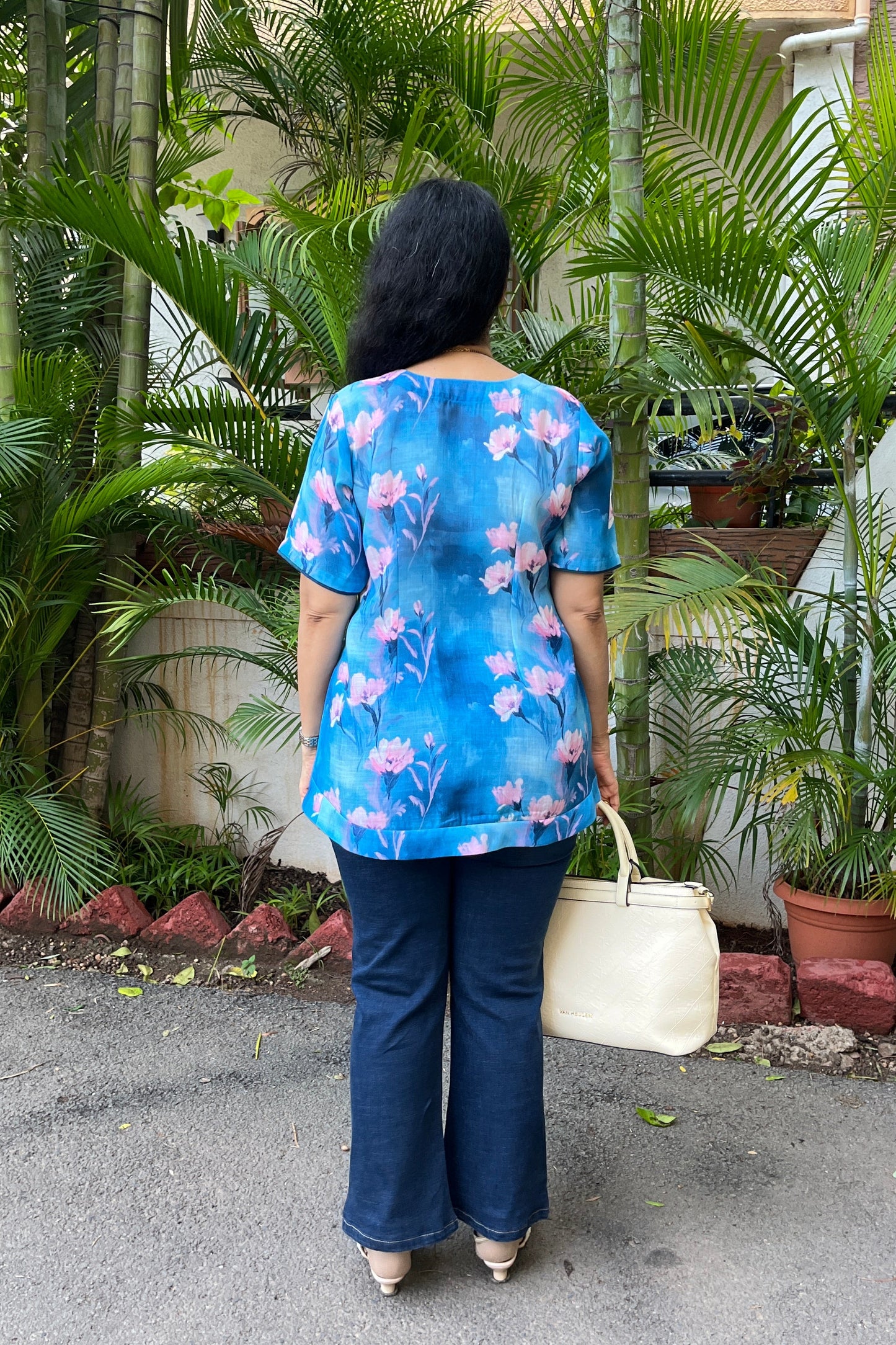Damini Linen Cotton Top