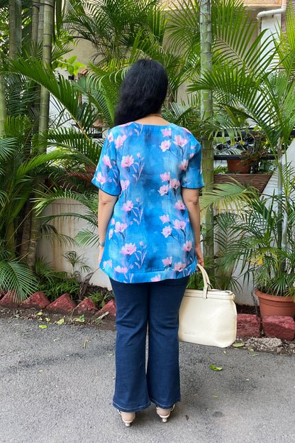 Damini Linen Cotton Top