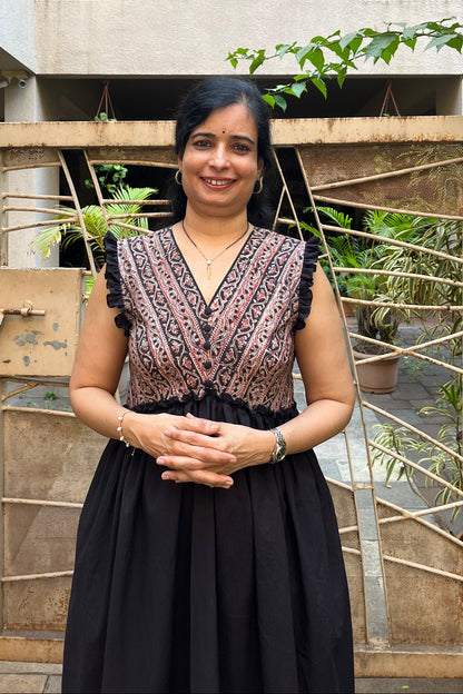 Mihika Cotton Gather Dress