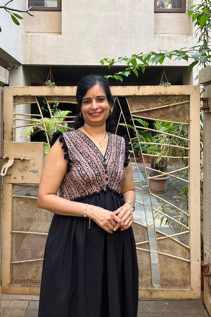 Mihika Cotton Gather Dress