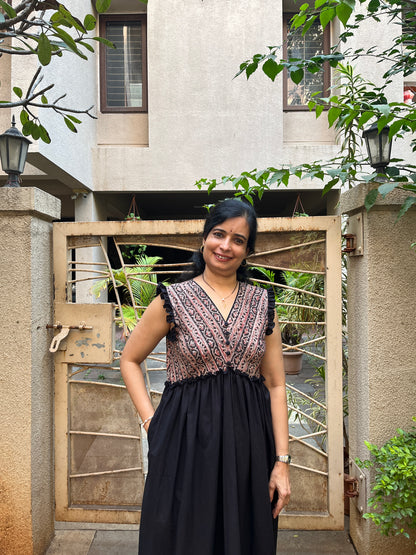 Mihika Cotton Gather Dress