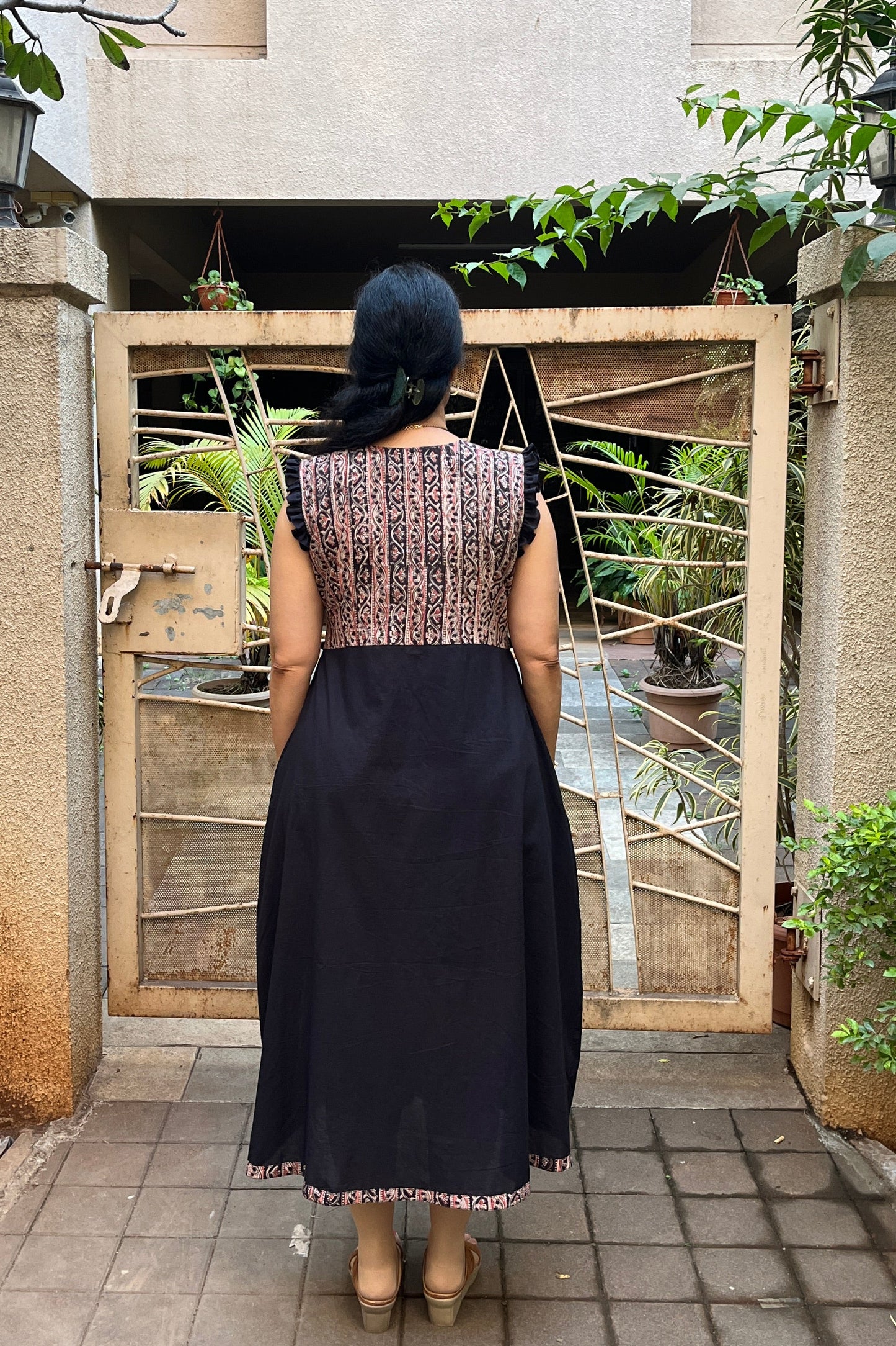 Mihika Cotton Gather Dress