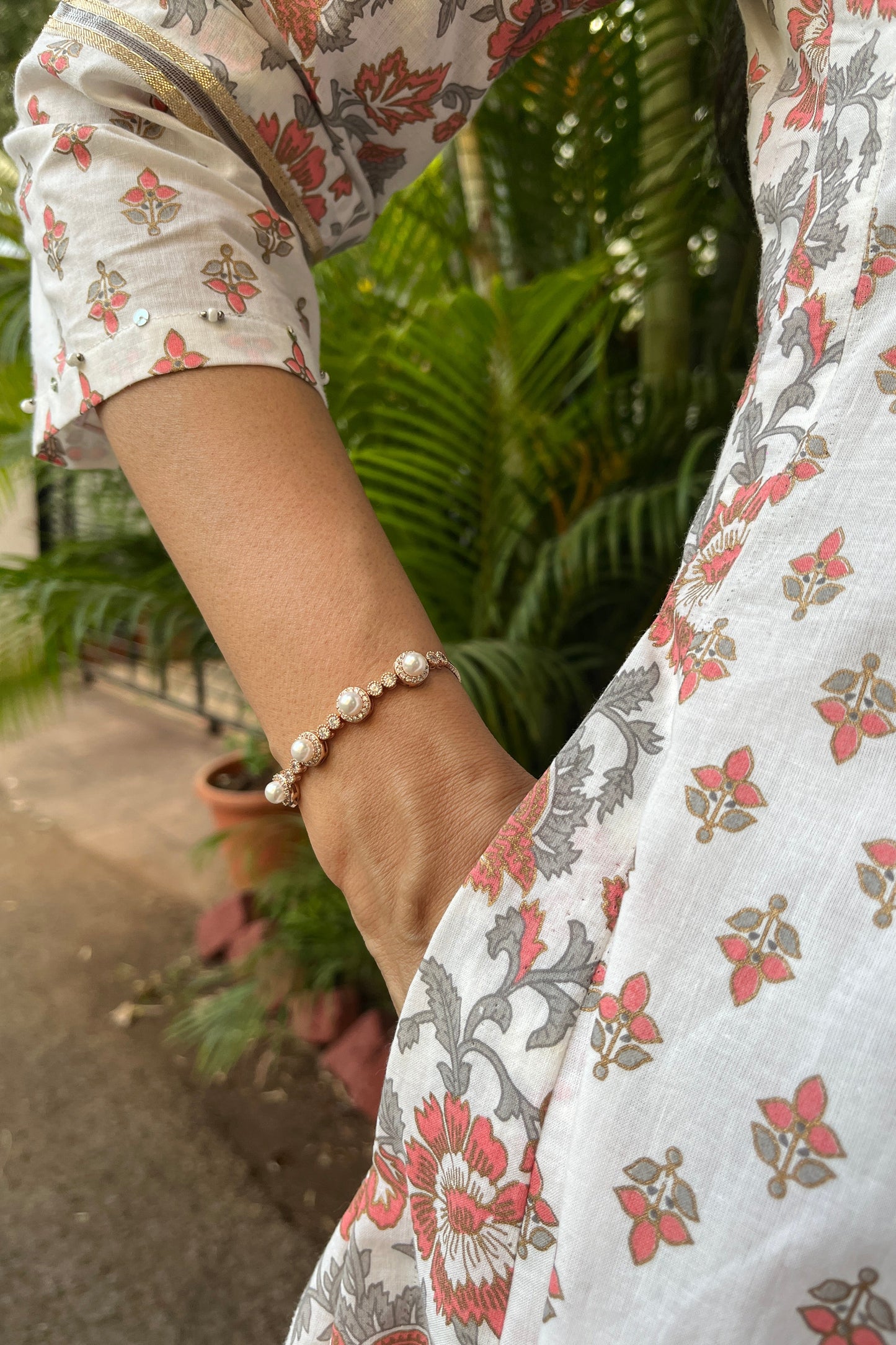 Megha Anarkali kurta (With Add  - on Bottom And Dupatta)