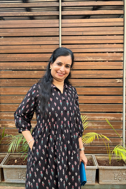 Mridula Cotton Dress