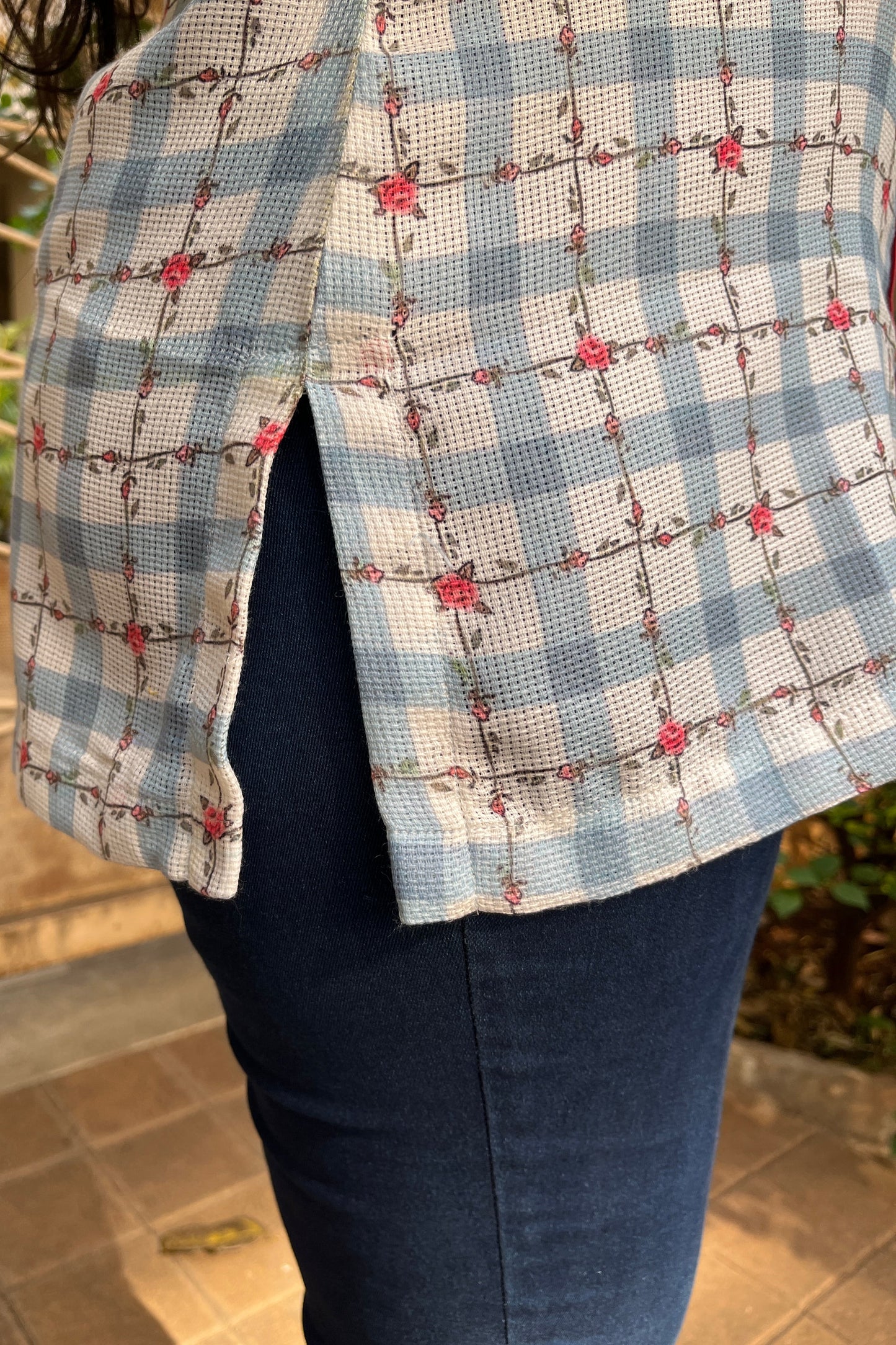 Nandini Jute Silk Top