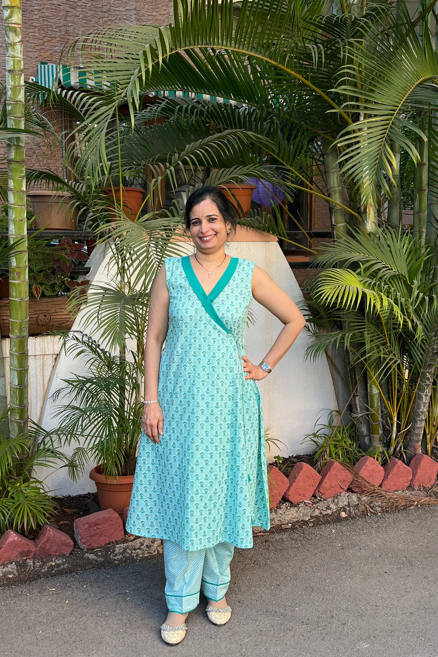 Nandita Wrap Kurta Set