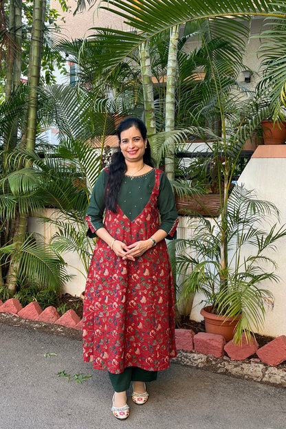 Navya cotton kurta (With Add - on Bottom)