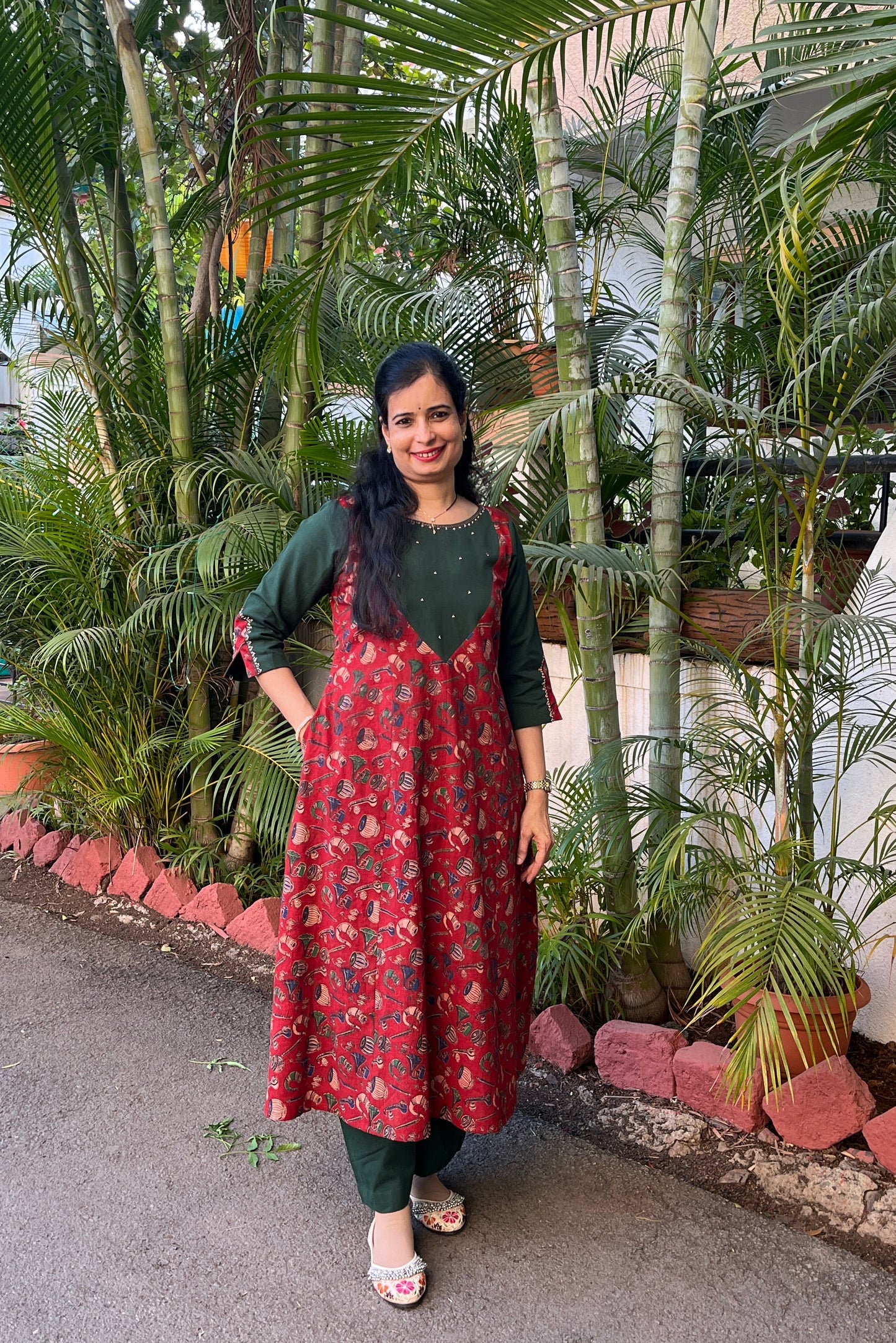 Navya cotton kurta (With Add - on Bottom)