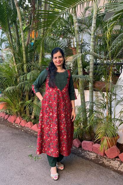 Navya cotton kurta (With Add - on Bottom)