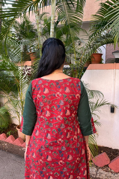 Navya cotton kurta (With Add - on Bottom)