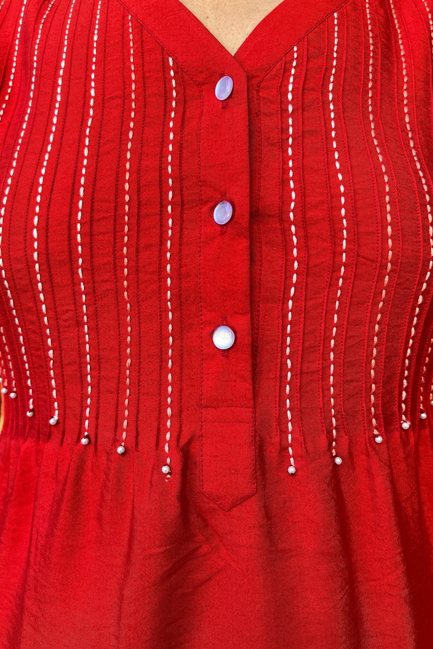 Namrata cotton silk kurta (With Add - on Bottom)