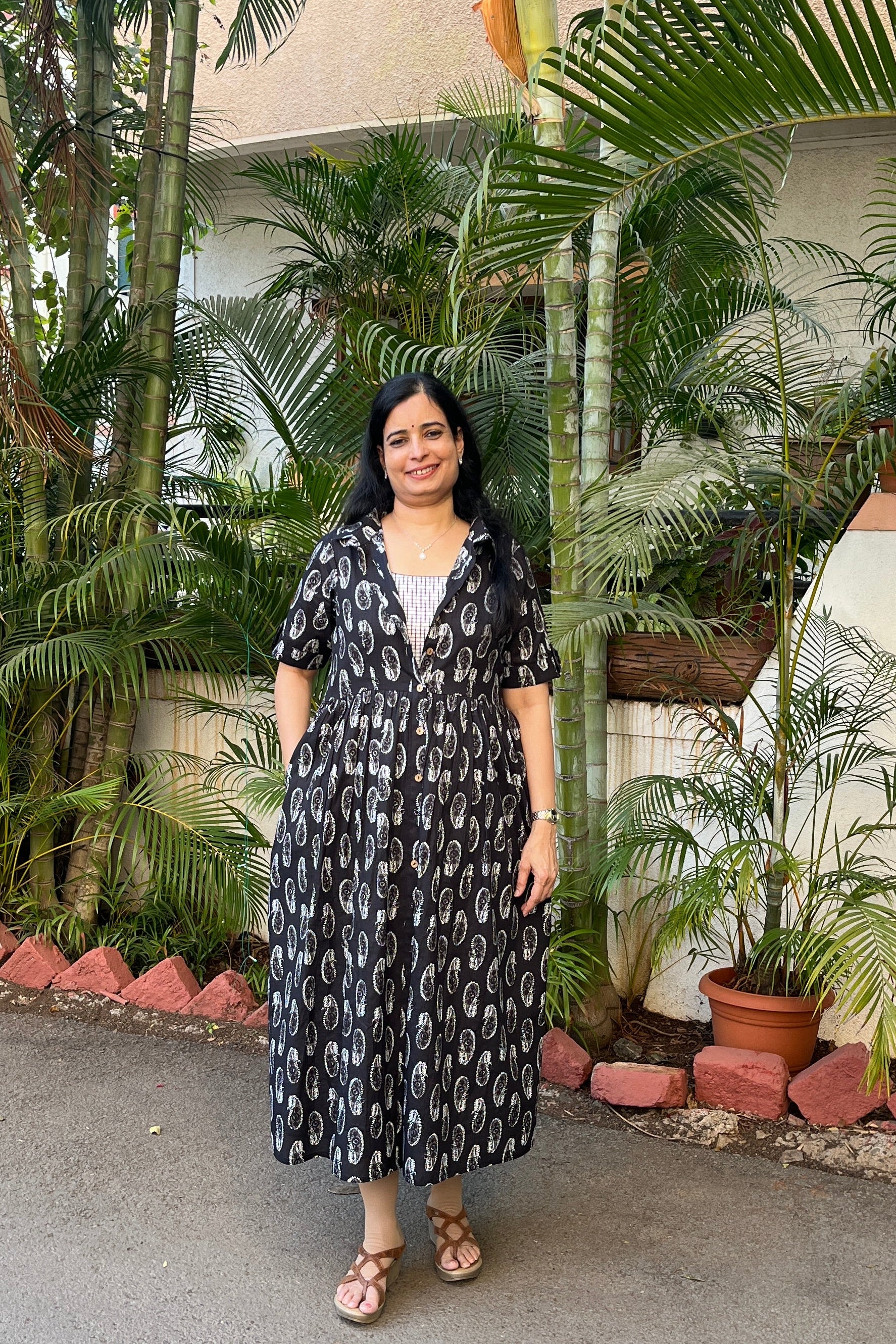 Cotton Dress with Jacket for Women Online