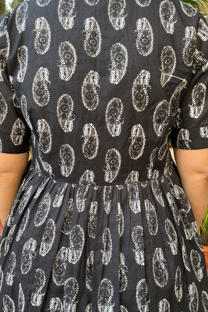 Neha Cotton Dress With Jacket