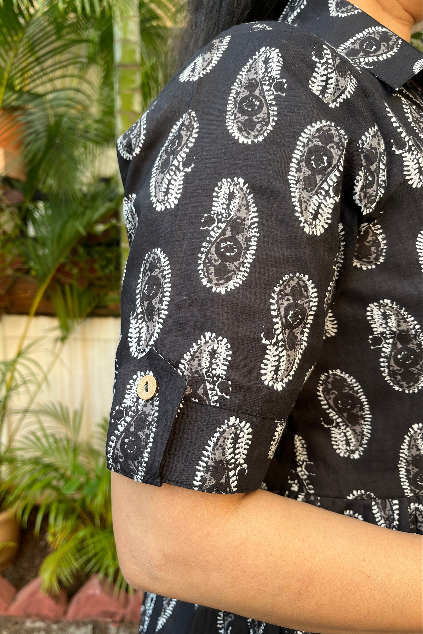 Neha Cotton Dress With Jacket