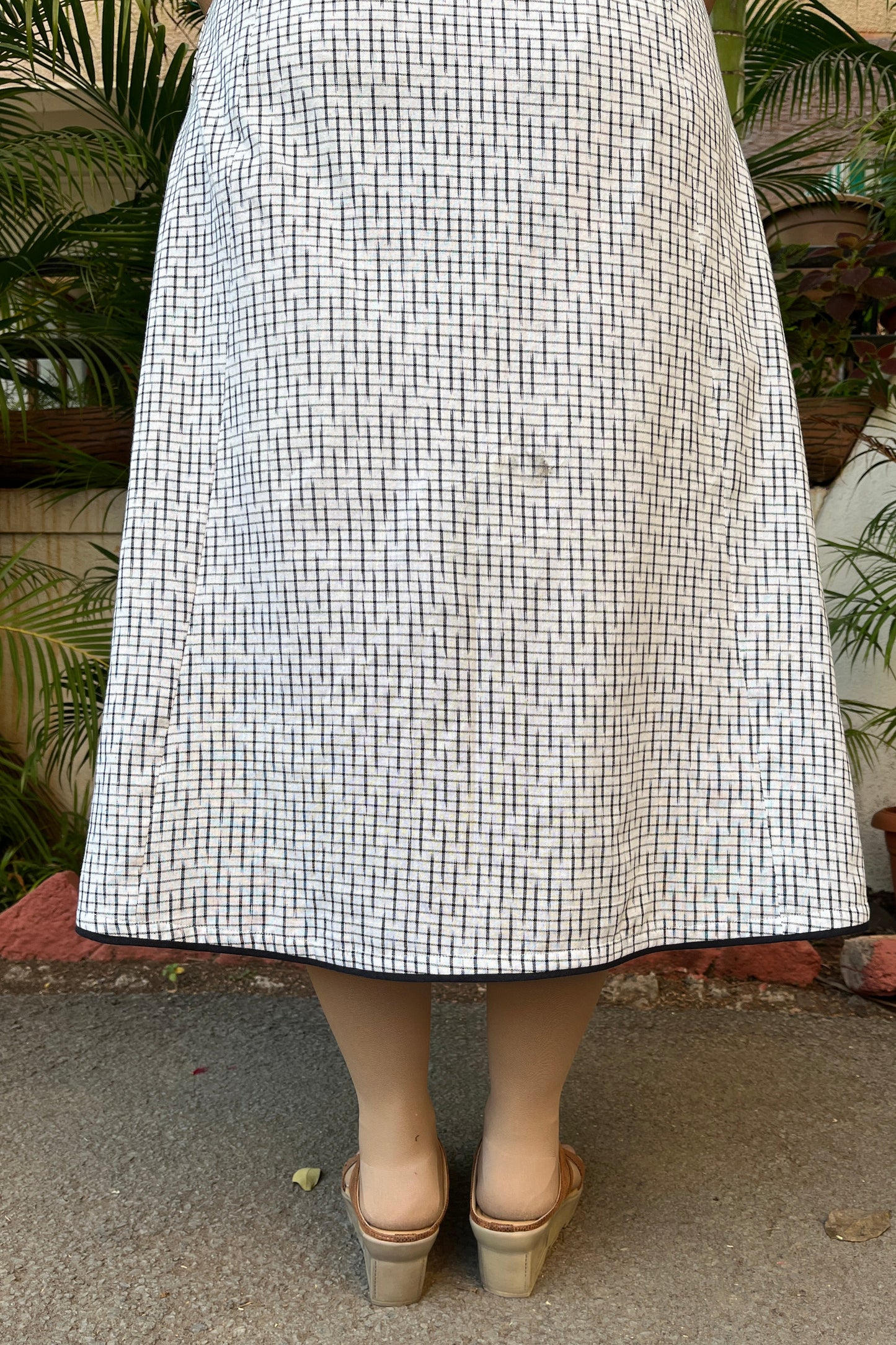 Neha Cotton Dress With Jacket