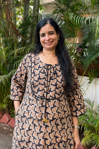 Shop Kalamkari Cotton Dress