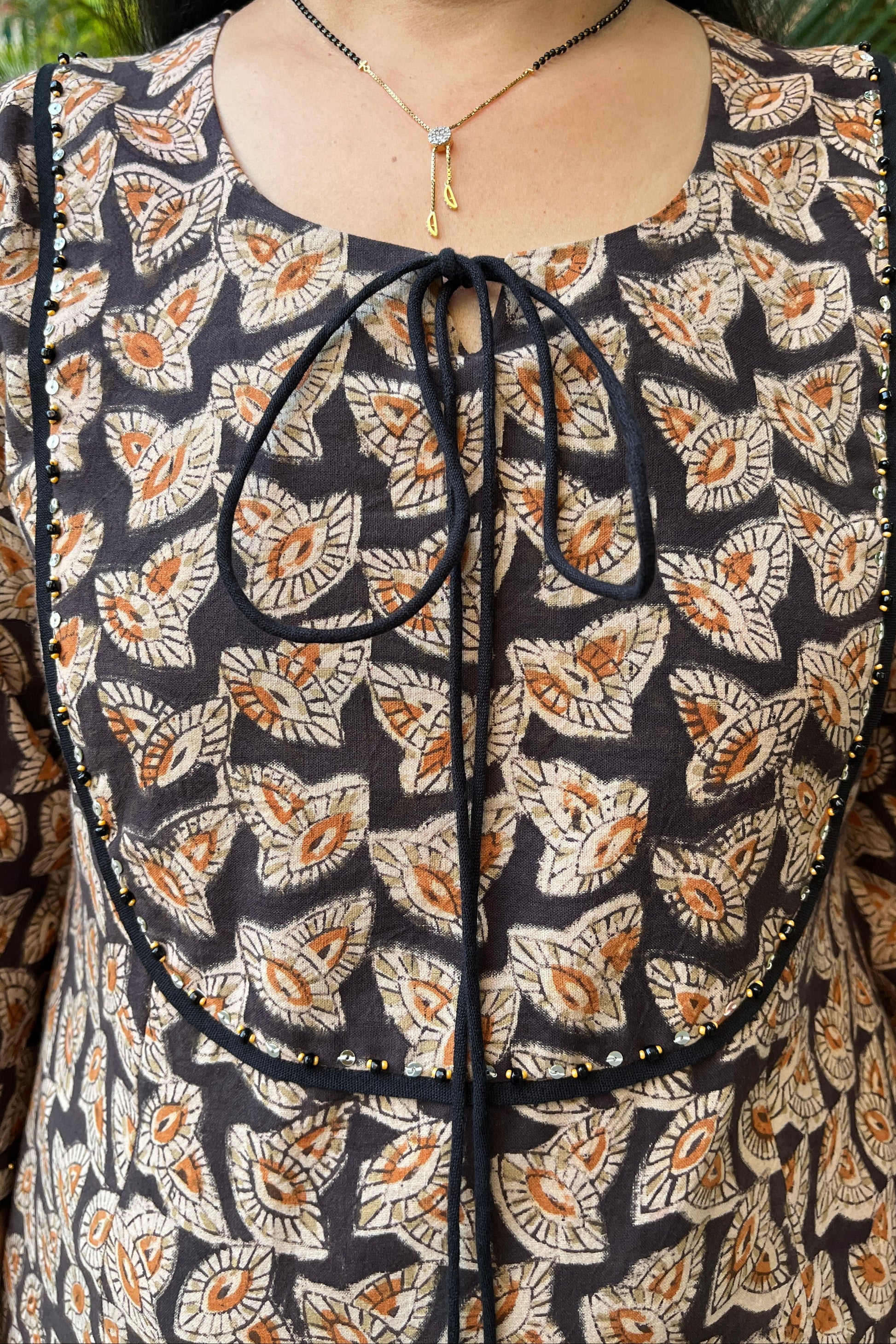 Buy kalamkari cotton dress online