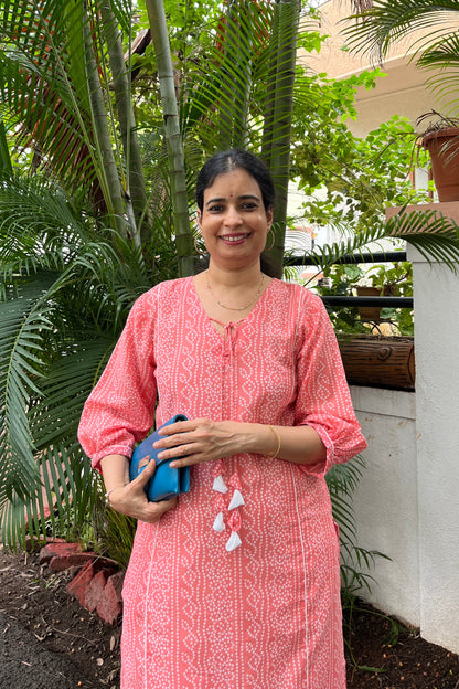 Yashika Bandhani Print Kurti