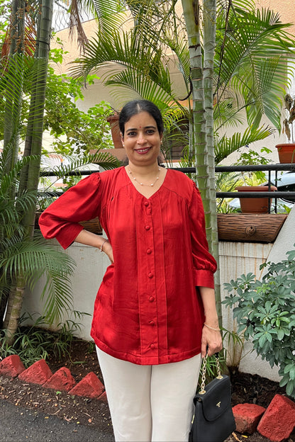 Esha Modal Silk Shirt