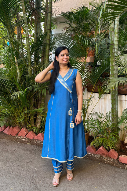 Prisha Cotton Silk Kurta (With Add- on Bottom)