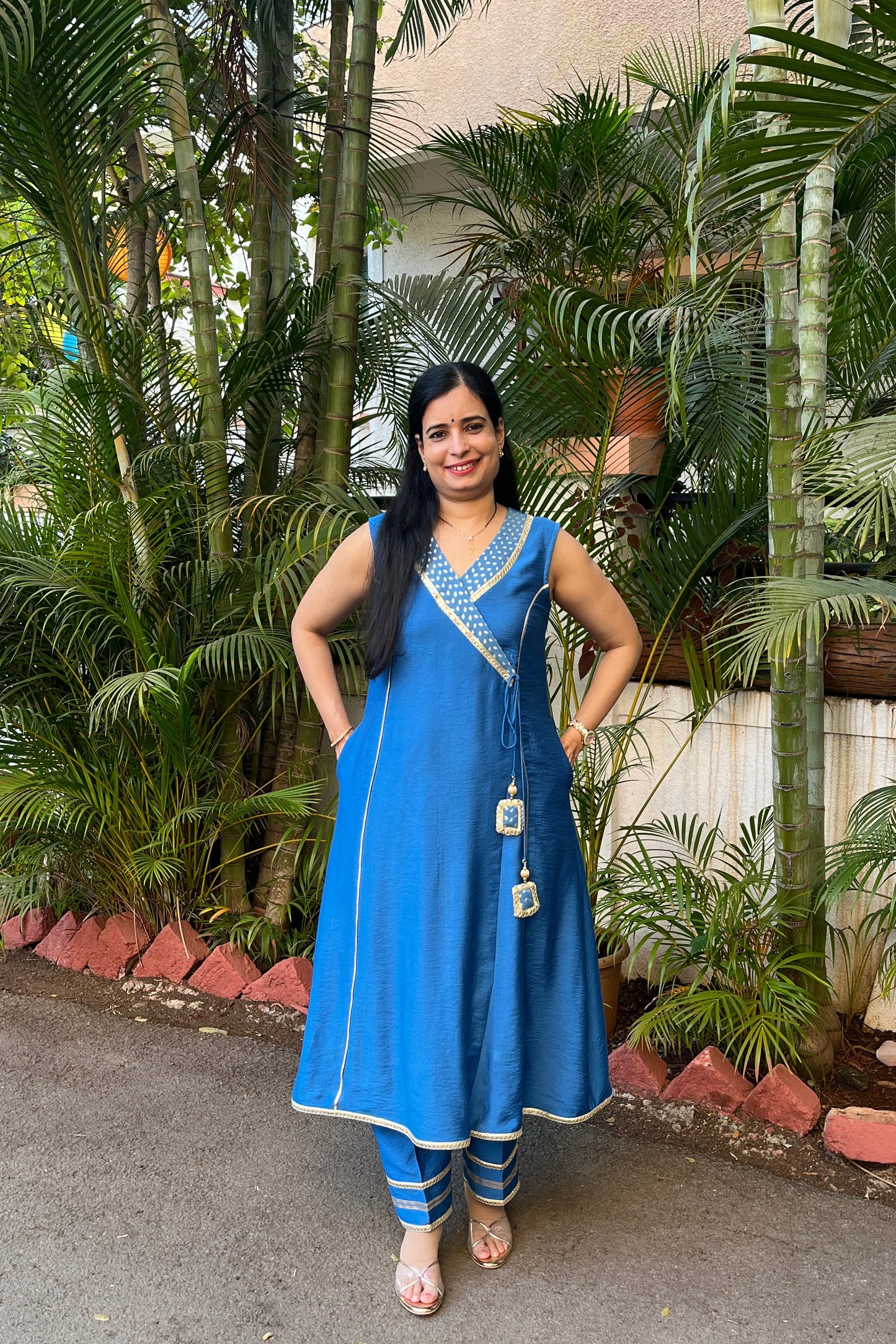 Prisha Cotton Silk Kurta (With Add- on Bottom)